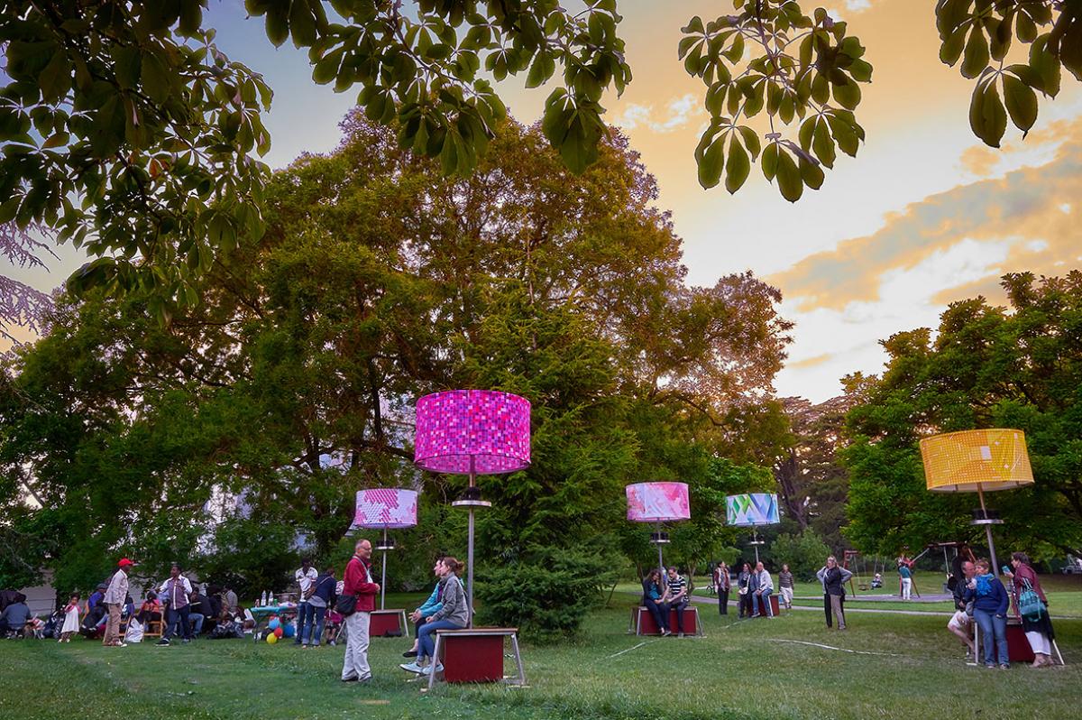 day installation at parc Beaulieu