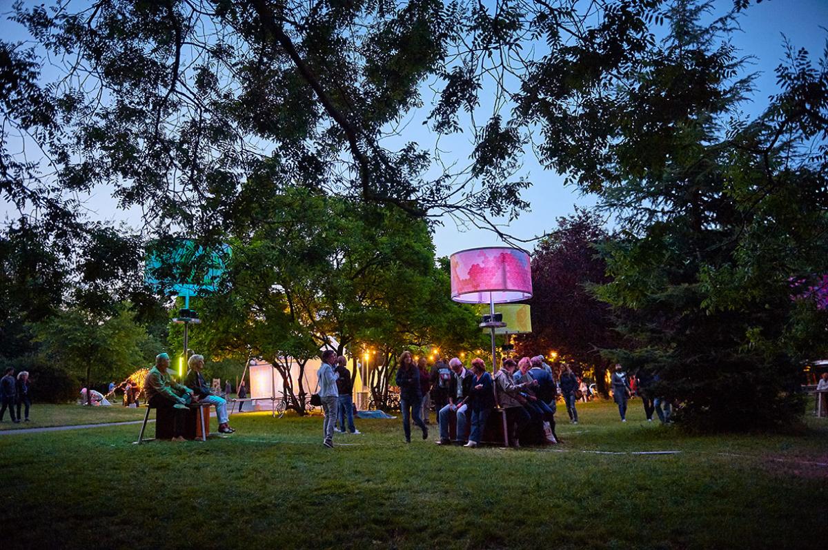 day installation at parc Beaulieu