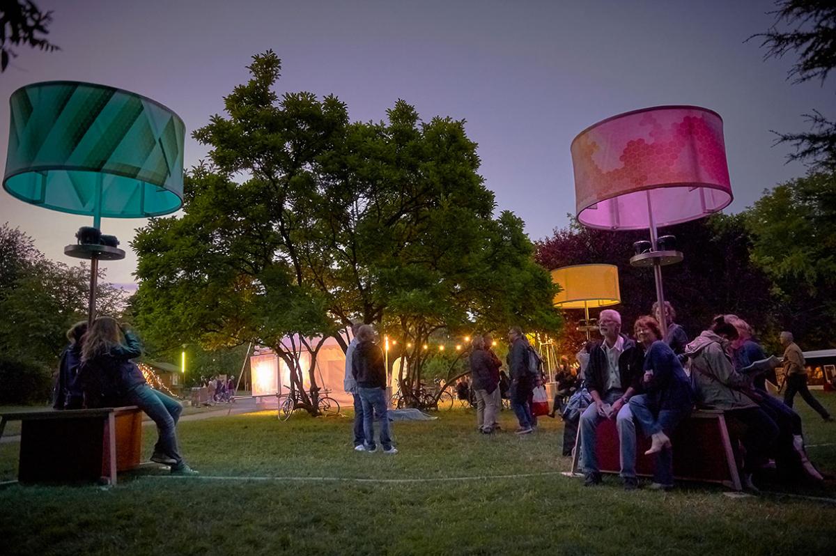 day installation at parc Beaulieu